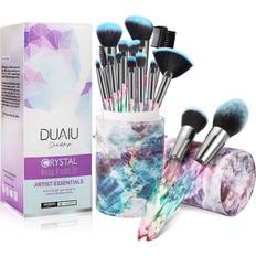 Duaiu Premium Synthetic Bristles Crystal Handle Set - Starry