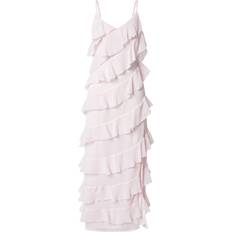 Vila Dame Kjoler Vila Viluna Strap Ankle Dress - Lyserød