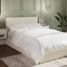 Natural Beds GFW Chiswick SideLift Double Ottoman with Mattress Natural Frame Bed