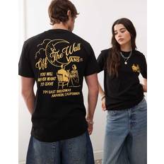 Vans Fine Dining Graphic Back Print T-Shirt - Black