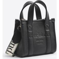 River Island Mini Embossed Tote Bag - Black