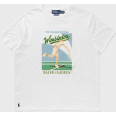 Polo Ralph Lauren T-shirts Polo Ralph Lauren Wimbledon Logo T-Shirt - Ceramic White