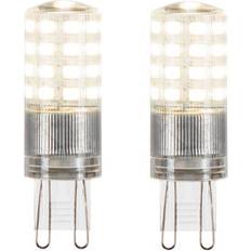 Jacobsen G9 4W Neutral White LED Dimmable Light Bulb Pack of 2