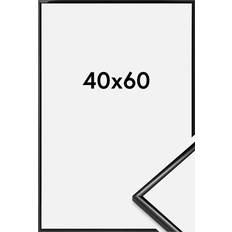 Ram 40 x 60 svart BGA Scandi Akrylglas Svart 40x60 cm Ram