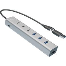 USB Hubs I-TEC USB-C/A Charge Hub 7 Port