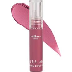 Italia Deluxe Pick 1 Mousse Matte Liquid Lipstick Comfortable Velvet Finish & Zipper Bag - Sweetie