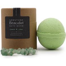 Bath Bombs Ancient Wisdom Green Aventurine Gem Bracelet Bath Bomb