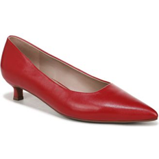 High Heel - Synthetic Heels & Pumps Naturalizer Natalia Kitten Heel Shoes - Red Leather
