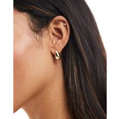 Pieces Mini Droplet Earrings - Gold Tone