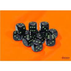 CHX25658 16 mm D6 Cube Opaque Dice Game Pack of 12