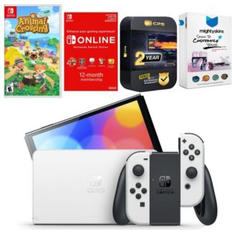 Game Consoles Nintendo Switch White Oled Console