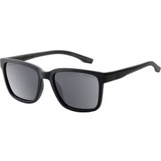 Dirty Dog Moose Polarised Sunglasses - Satin Black/Grey