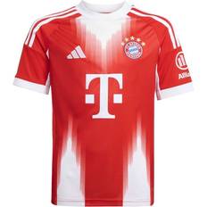 Fotbollställ adidas Bayern München Hemmatröja 2025/26 Barn Röd 176 cm