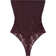 Blonde Bodystockings Bershka Shirtbody - Grenadine