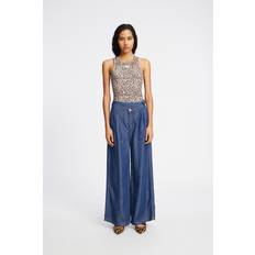 Leopard Overdele Munthe Pymma Bluser - Beige