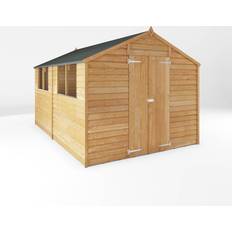 Garden Shed 12 x 8 Overlap Apex Double Door
