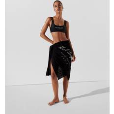 Cache-maillots & Paréos Karl Lagerfeld Paréo De Plage Hotel Femme - Noir