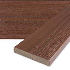 Timber Envision Envision Outdoor Living 1-in x 6-in x 12-ft Shaded Auburn Grooved Composite Deck Board