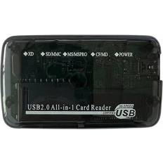 Sodial USB 2.0 Card Reader Dongle MS TF M2 XD Memory Card Writer 480Mbps