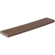 Timber TimberTech Reserve 1-in x 6-in x 20-ft Dark Roast Grooved Composite Deck Board RCGV5420DR-FR