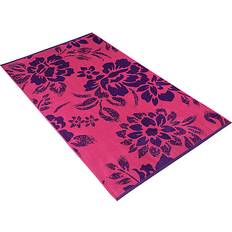 Heimtextilien Vossen Strandtuch Beach Bloom 100x180 cm Prim Rose Badezimmerhandtuch Rosa (180x)