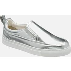 Silver - Slip-On Trainers Ravel Alix Womens Slip On Trainers - Silver