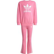 9-12M Tracksuits adidas Originals Sweatsæt - Loose Crew - Pnkfus