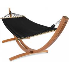 Hamac Oviala Hamac Sur Pied En Bois Noir