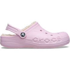 Fleece Clogs Crocs Baya Lined Clogs - Ballerina Pink