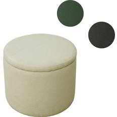 Sitzpuffs Svita Amber Aufbewahrungsbox Mit Deckel Hocker Mit Stauraum Sitzhocker Anthrazit Sitzpuff