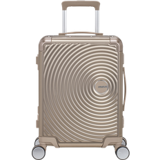 Aluminium Kabinväskor American Tourister Soundbox Alu Spinner 55cm - Bronze