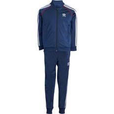 Tracksuits adidas Adicolor SST Kids Træningsdragt - Night Indigo/White/Better Scarlet