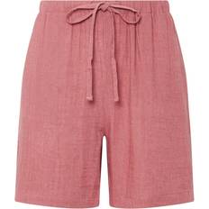 Viscose Shorts LTS Tall Linen Tie Shorts - Coral Pink