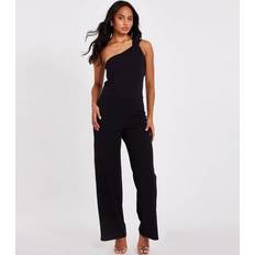 Jumpsuits & Overalls on sale Quiz Womens Black Knot Detail Jumpsuit - Black