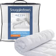 Textiles on sale Snuggledown Double Luxurious Hotel Topper - Mattress Cover White