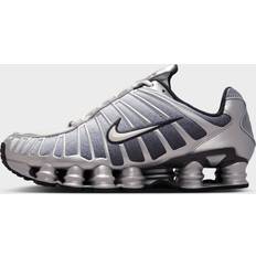 Nike Grey Running Shoes Nike Shox TL Unisex Trainers - Silver