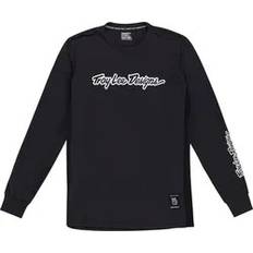 Troy Lee Designs Skyline Long Sleeve Ride Tee - Black
