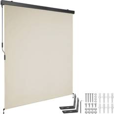 Terrassemarkiser tectake Lodret Markise Eloise 160 x 250 cm Beige