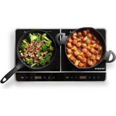 Emperial Electric Double Induction Hob Portable Cooker 2800W