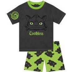 Character Toothless Short Sleeve Pyjamas - Black