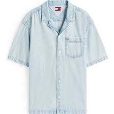 Tommy Hilfiger Skjorter Tommy Hilfiger Relaxed Fit Short Sleeve Lightweight Denim Shirt