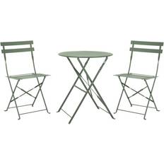 Svita Bistro-Set Türkis Mint Café-Set, 1 Tisch einschl. 2 Stühle