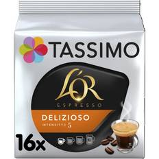 Tassimo Food & Drinks Tassimo L'OR Espresso Delicious Coffee Pods Pack of 16