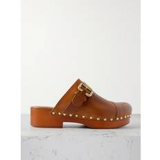 Leather Clogs Chloe Jeannette Clog 100% Calf-skin Leather - Brown