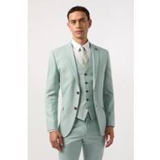 Blake Sea Foam Slim Fit Jacket - Blue