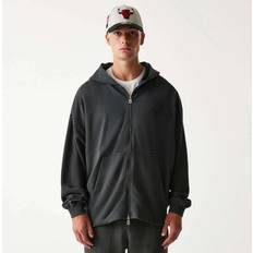 New Era Chicago Bulls Full Zip Sweatshirt Washed Gris