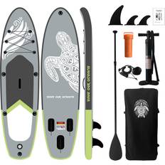 Atrigo XXXL Stand-Up Paddle Board Grau Weiß