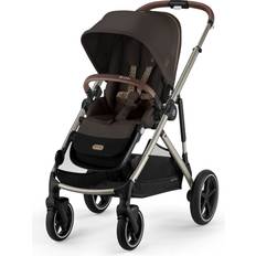 Cybex gazelle Cybex e-Gazelle S Sittvagn Taupe/Chocolate Brown