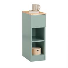 Green Bedside Tables SoBuy Nightstand FBT111-GR Bedside Table