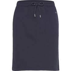 Gant Dam Kjolar Gant Reg Shield Jersey Skirt - Marinblå